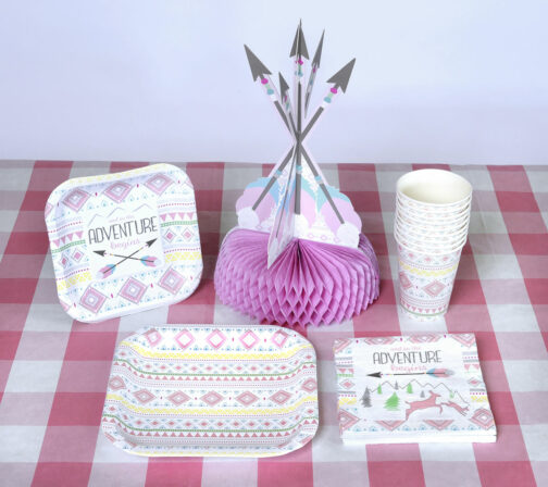 The Adventure Begins - Paper Cups Girl 12 oz. 8-pack - Image 6