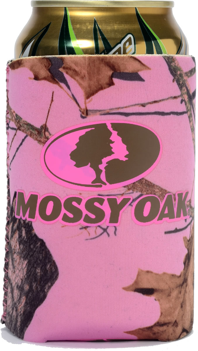 Pink Camo - Can Koozie Mossy Oak