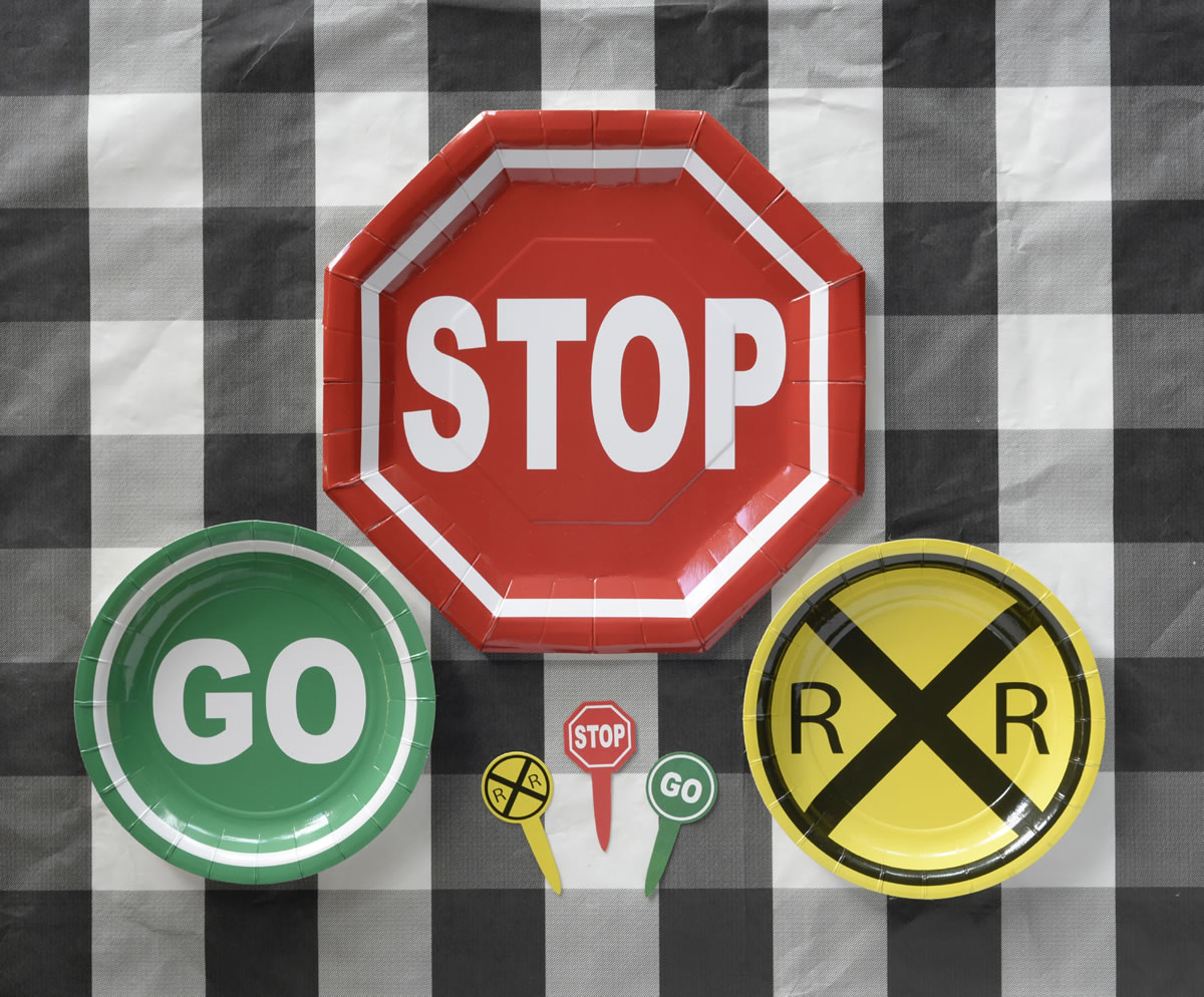 RailRoad - Party Picks STOP, GO, Railroad 24-pack - Image 7