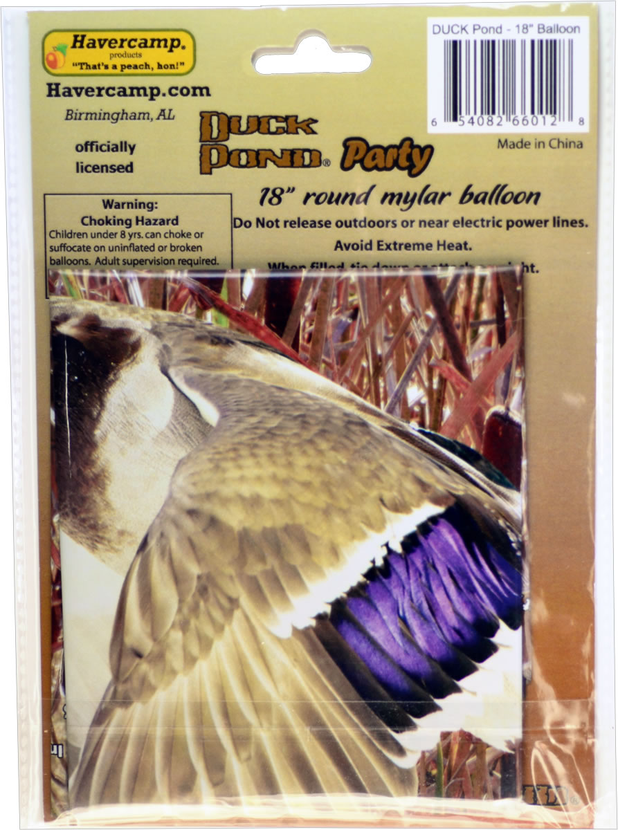 Duck Pond - Balloon Mylar Round 18" - Image 4