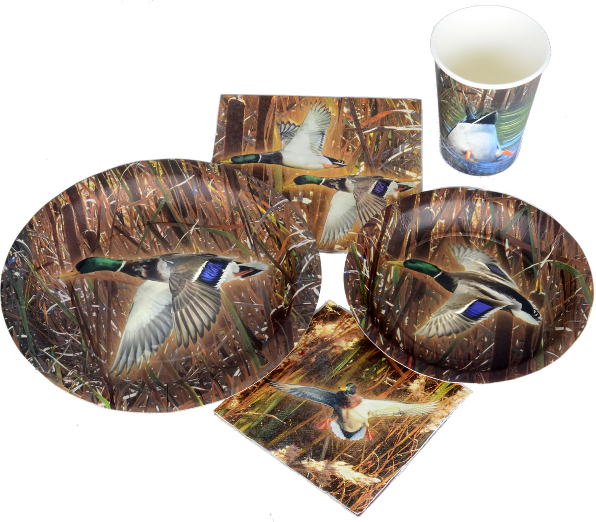 Duck Pond - Cups Paper 12 oz. 8-pack - Image 3