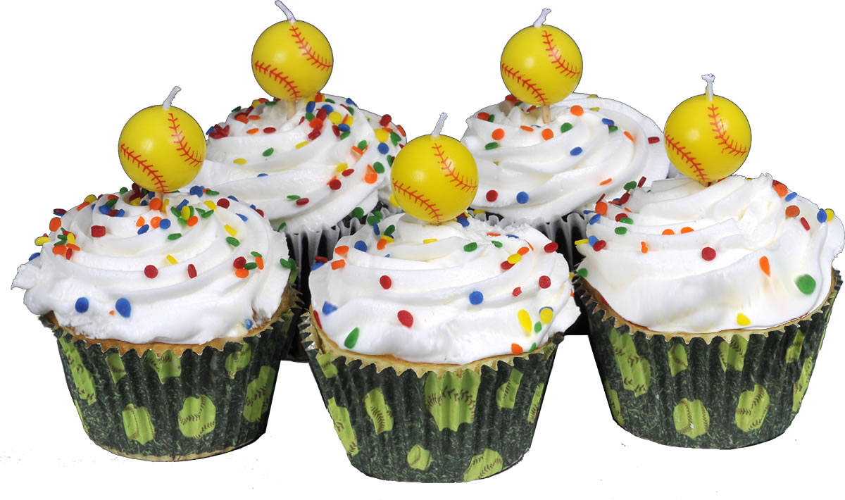 Girl's Fastpitch - Softball Candles - Extra Innings Collection - Image 3