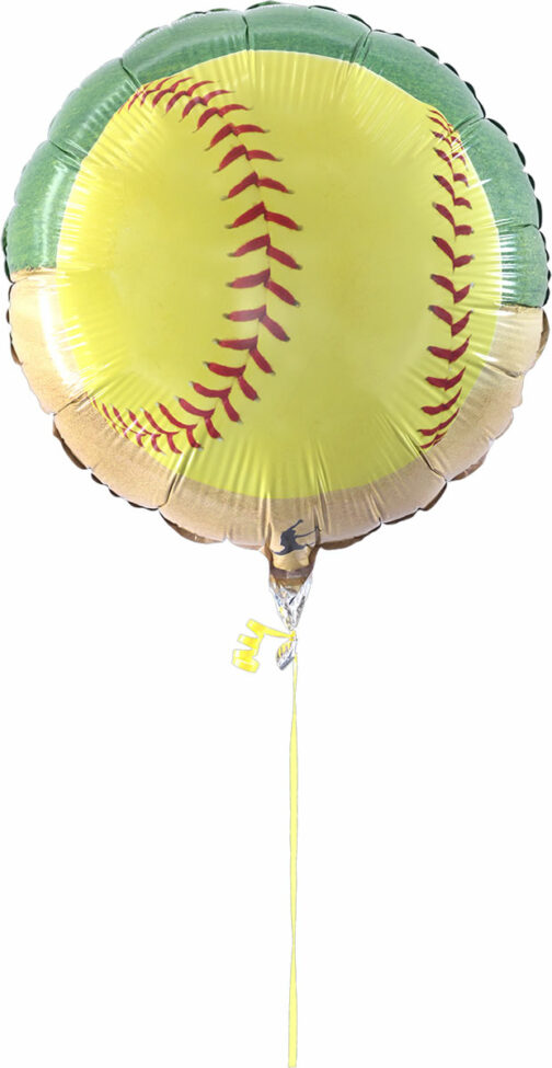 Girl's Fastpitch - Balloon Mylar 18" Round