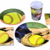 Girl's Fastpitch - Beverage Napkin 16-pack - Image 3
