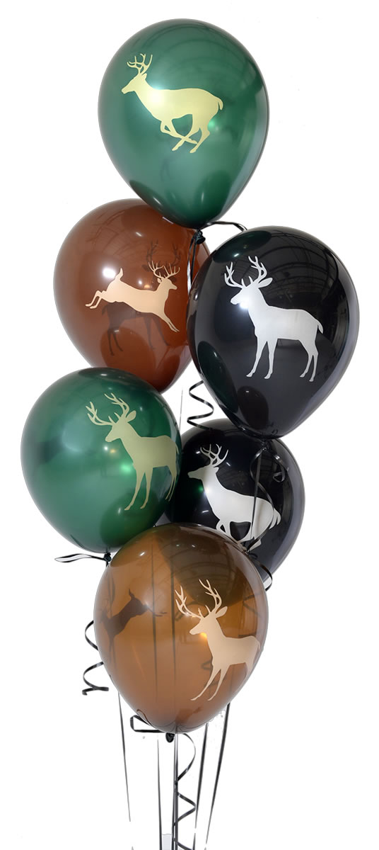 NEXT Camo - Balloons Latex Buck 3 colors 6-pack