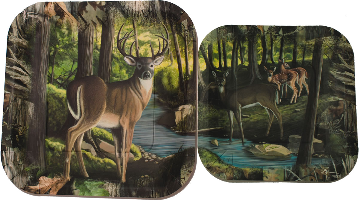 NEXT Camo - Plates Square 9" Deer 16-pack - Image 2