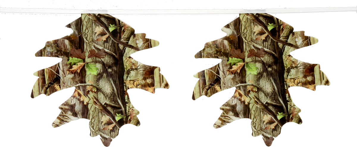 NEXT Camo - Banner Repeating Leaves 12ft Plastic - Image 2