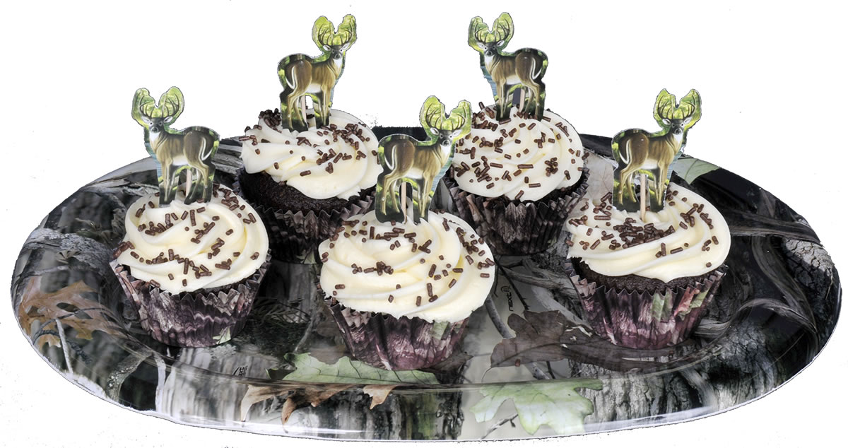 NEXT Camo - OVAL Plastic Serving Platter - Image 3