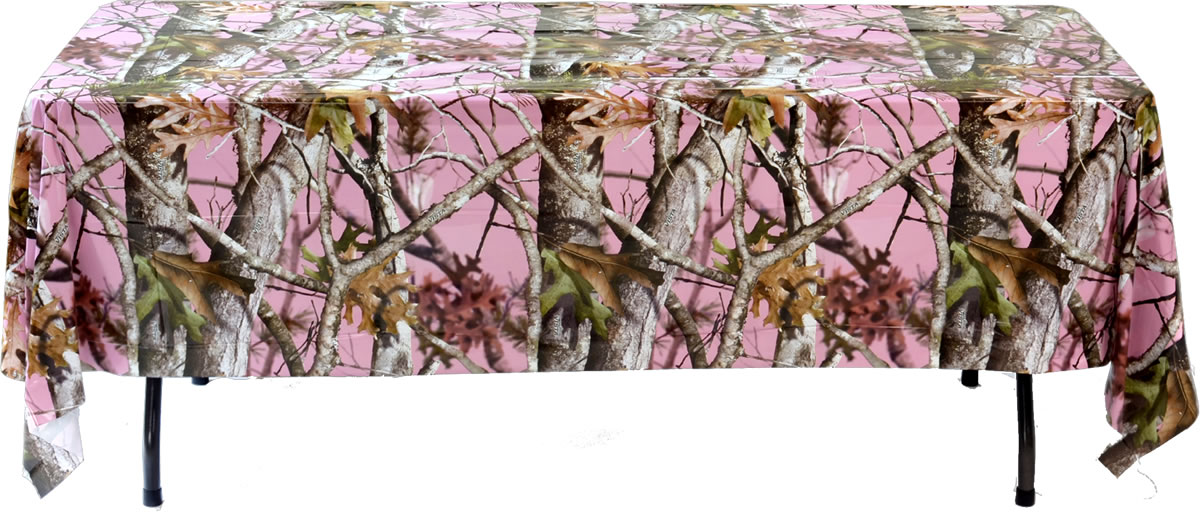 Pink Camo - Tablecover 54" x 108" - Image 2