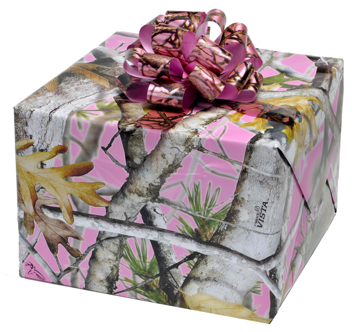 Pink Camo - Gift Wrap - Flat Packed - Image 3