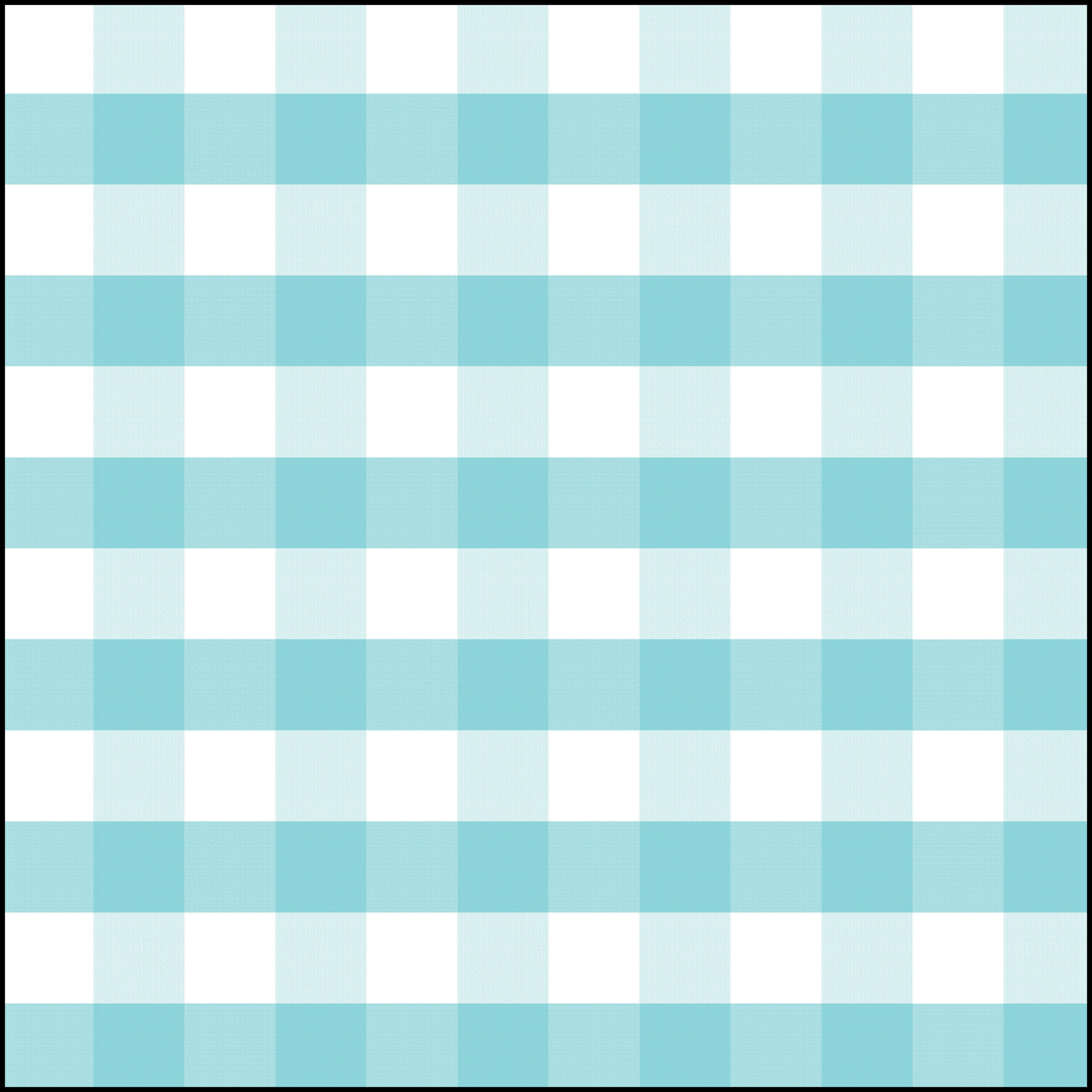 Havercamp Party Gear - 66917 Tablecover - Robin's Egg / Tiffany blue, Big Block