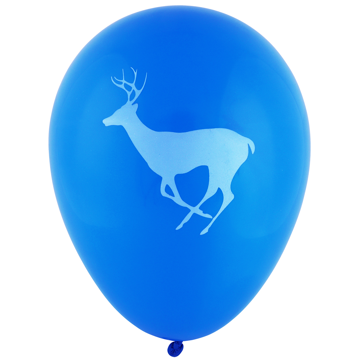 Havercamp Party Products - Light Blue Camo - Latex Balloons - Light Blue on Royal Blue Side 2