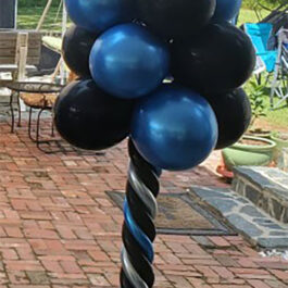 Police – Balloon Mylar Round 18″ Thin Blue Line