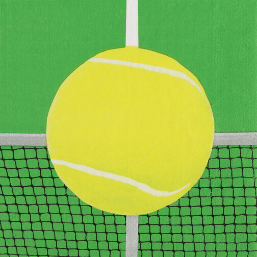 Havercamp Party Products - Tennis Party - Napkin Luncheon - Top View