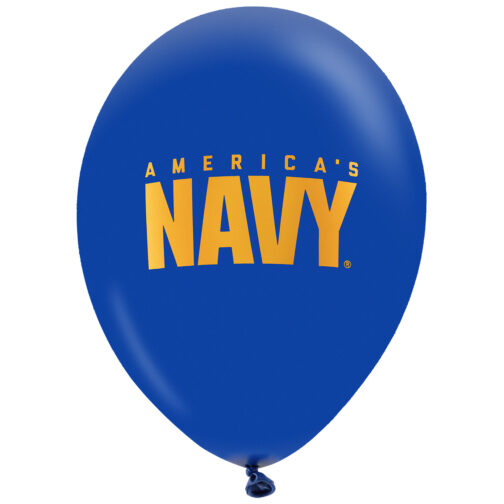 Havercamp Party Products - US Navy - Latex Balloon Navy Slogan