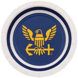 US Navy – Plates Round 7″ Navy Seal 8-pack