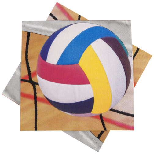 Havercamp Party Products - Volleyball Side Out - Luncheon Napkin