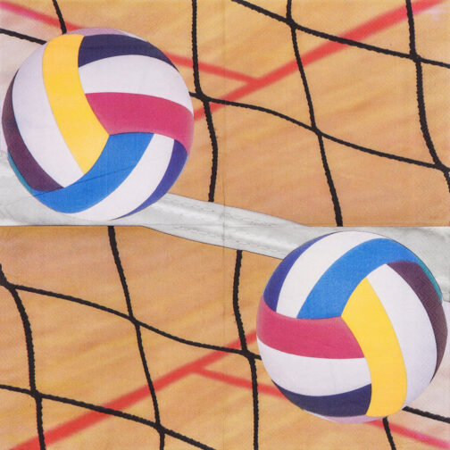 Volleyball - Napkins Luncheon 16-pack - Image 5