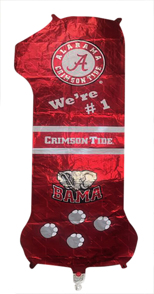 Havercamp Party Products - Alabama Mylar Balloon #1