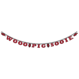 University of Arkansas – Banner “Wooo Pig Sooie”