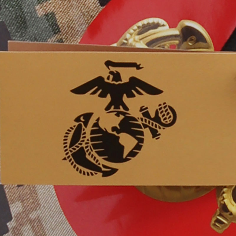 Havercamp Party Products - U.S. Marines - Gift Bag tag back