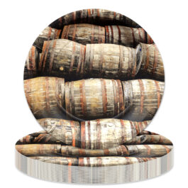 Aged To Perfection – Plates Round 7″ 8-pack