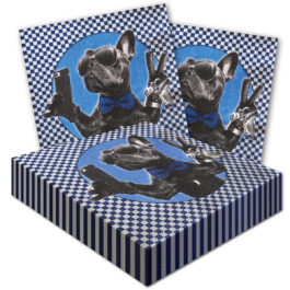 Boy’s 16th Birthday – Napkins Luncheon “Cool Bulldog” 16-pack