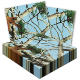 Light Blue Camo – Luncheon Napkin 16-pack
