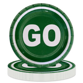 Railroad – Plates Round 7″ GO 8-pack