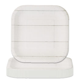 Shiplap Chic – Plates Square 9″ 8-pack