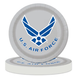 US Air Force – Plates Round 7″ 8-pack