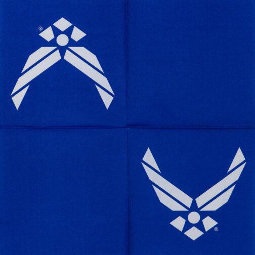 Havercamp Party Products - U.S Air Force - Napkin Beverage Unfolded