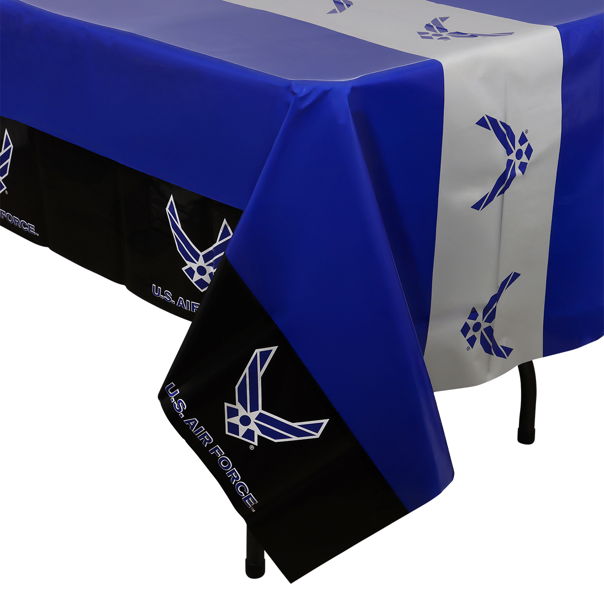 Havercamp Party Products - U.S Air Force - Tablecover - Corner View