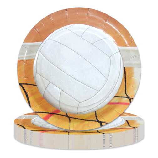 Havercamp Party Products - Volleyball Side Out - Paper Plate