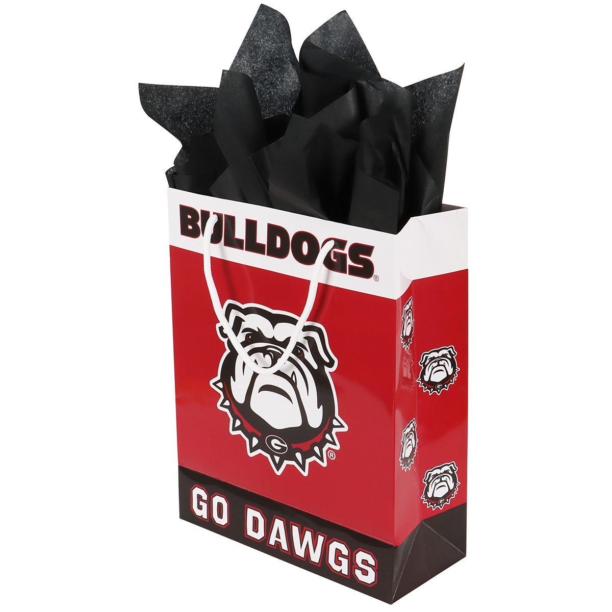 Havercamp Party Gear - Georgia Bulldogs - Gift Bag - w/tissue - Dawg side