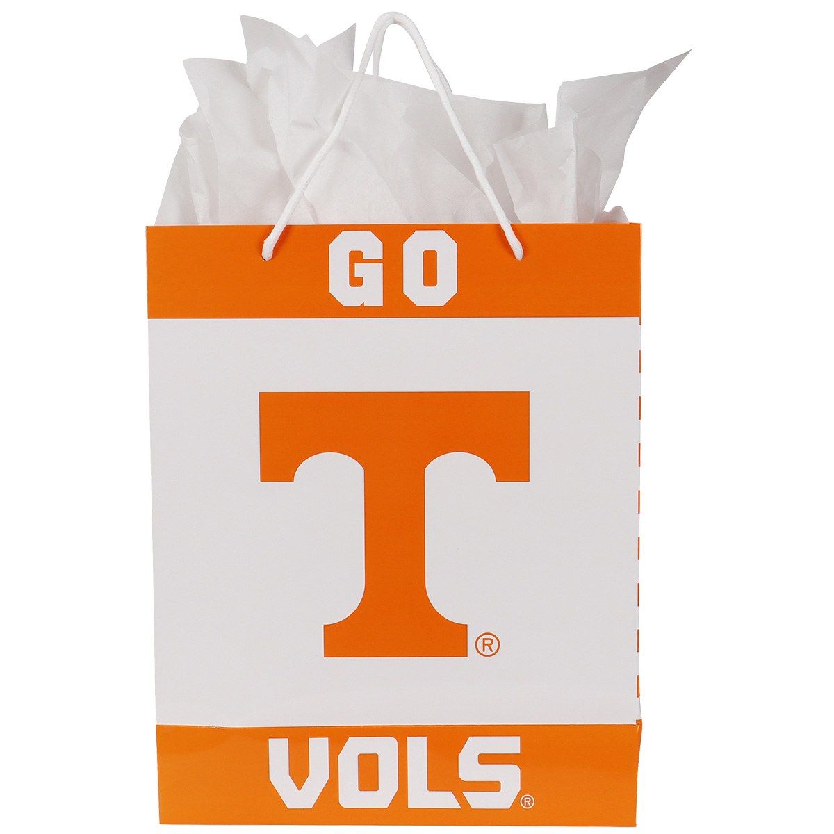 Havercamp Party Gear - Tennessee Vols - Gift Bag with Tissue - Handles Up